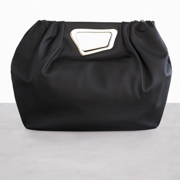 BEIS Bags Beis Limited Edition Cactus Leather Tote Poshmark